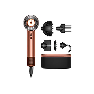 Dyson Supersonic Nural Hairdryer Curly + Coily Amber Silk/Pink Champagne