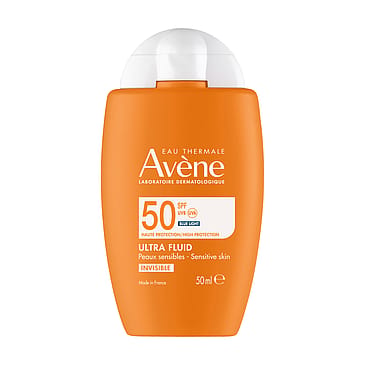 Avène Ultra Fluid Invisible SPF50 Face Suncare 50 ml