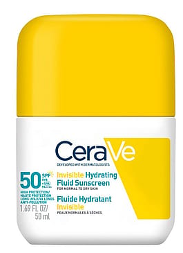 CeraVe Invisible Hydrating Fluid Sunscreen SPF50 50 ml