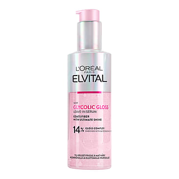 L'Oréal Paris Glycolic Gloss, Blød- og Glansgivende Leave-in Serum 150 ml