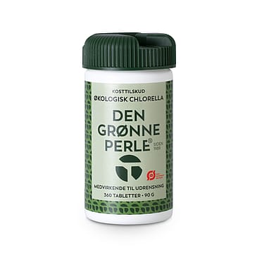 Chlorella Ferskvandsalge Den Grønne Perle Ø 360 tabl.