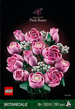 Lego Buket af pink roser 10374