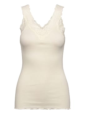 Rosemunde RWBernadine Organic Cotton SL Lace Top Ivory S