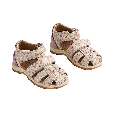 WHEAT Sandal Frei Rose Flowers 28