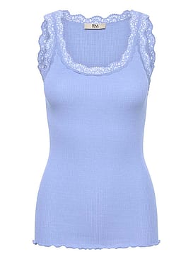 Rosemunde RMWBalta Modal SL U-Neck Top Bel Air Blue M