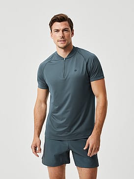 Björn Borg Ace Performance Zip Polo Green L