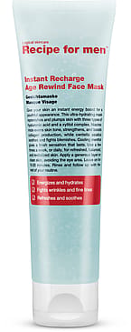 Recipe For Men Instant Recharge Age Rewind Face Mask