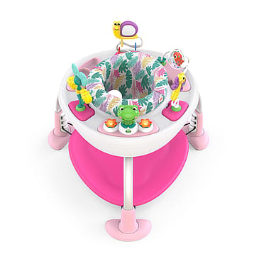 Bright Starts Bounce Bounce Baby 2-i-1 Legetrampolin og Bord