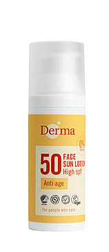 Derma Ansigtssolcreme SPF50 50 ml
