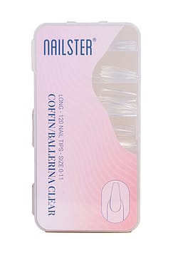 Nailster Tipper Coffin/Ballerina Clear