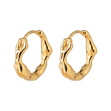 Pilgrim Hoops med et organisk twist Guldbelagt