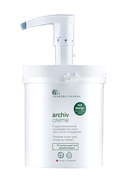 Faaborg Pharma Archiv Creme Krukke M/Pumpe 1000 ml