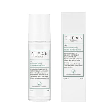 Clean Elderflower Face Mist 50 ml