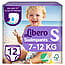Produktvariant - Str. S, 7-12 kg, 12 stk.