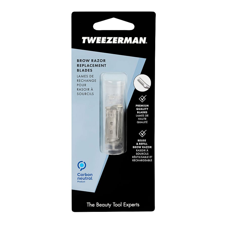 Tweezerman Brow Razor Replacement Blades
