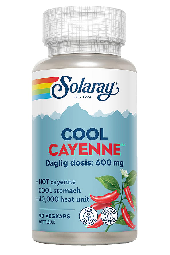 Solaray Cool Cayenne 90 kaps.