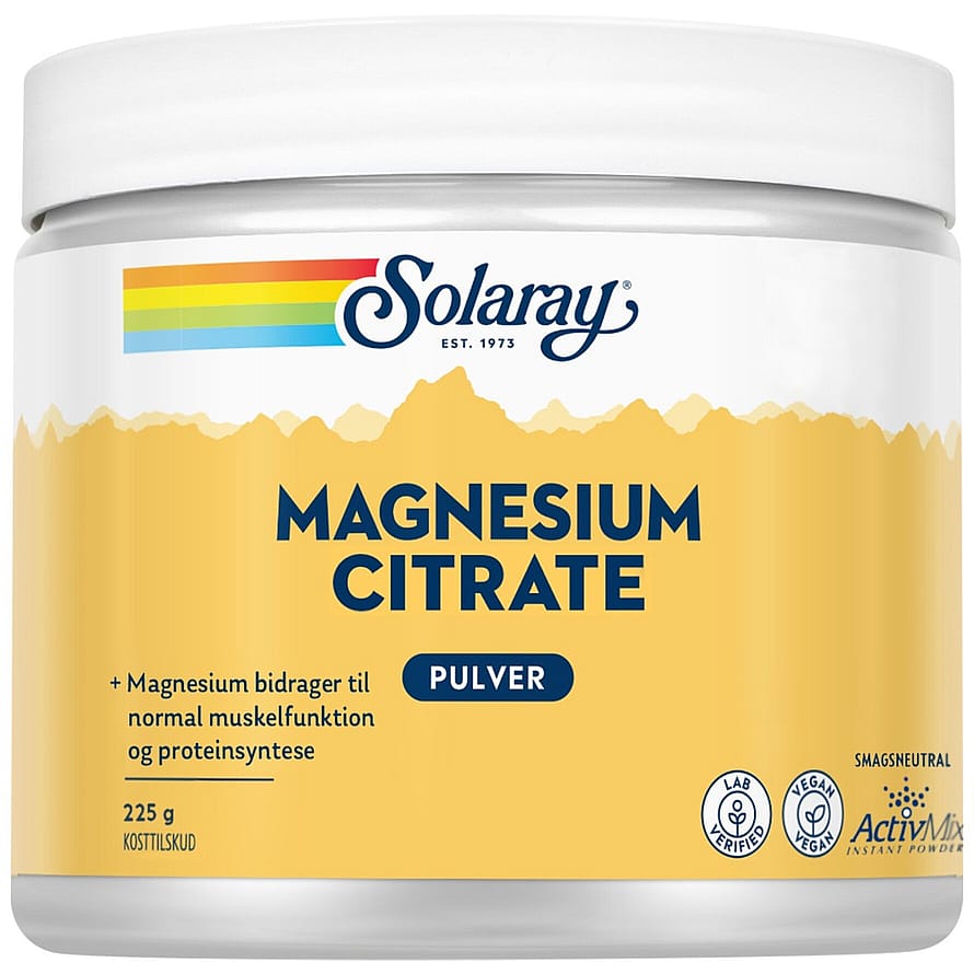 Solaray Magnesium Citrate 225 g