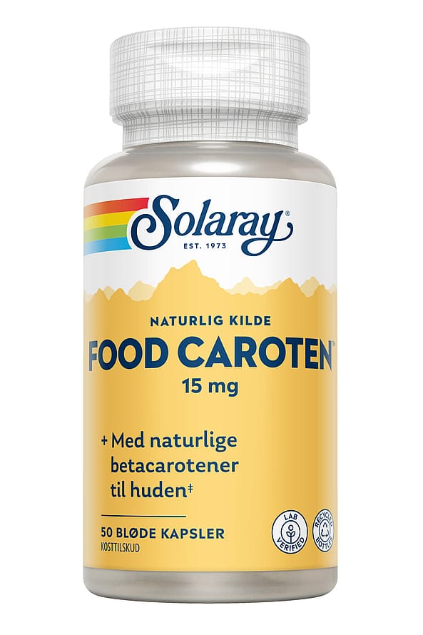 Solaray Food Caroten 50 kaps