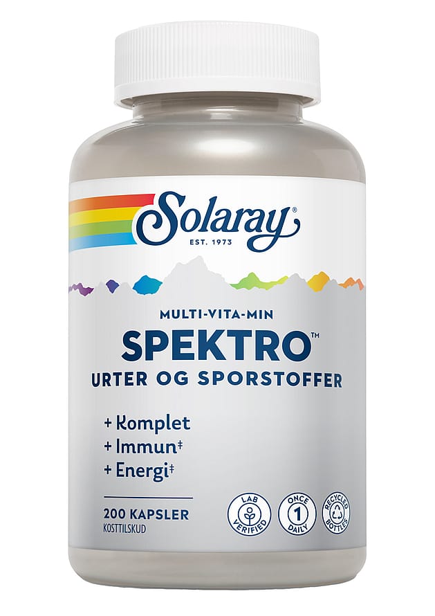 Solaray Spektro Multi-Vita-Min 200 kaps.