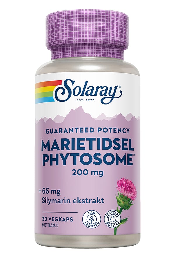 Solaray Marietidsel Phytosome 30 kaps.