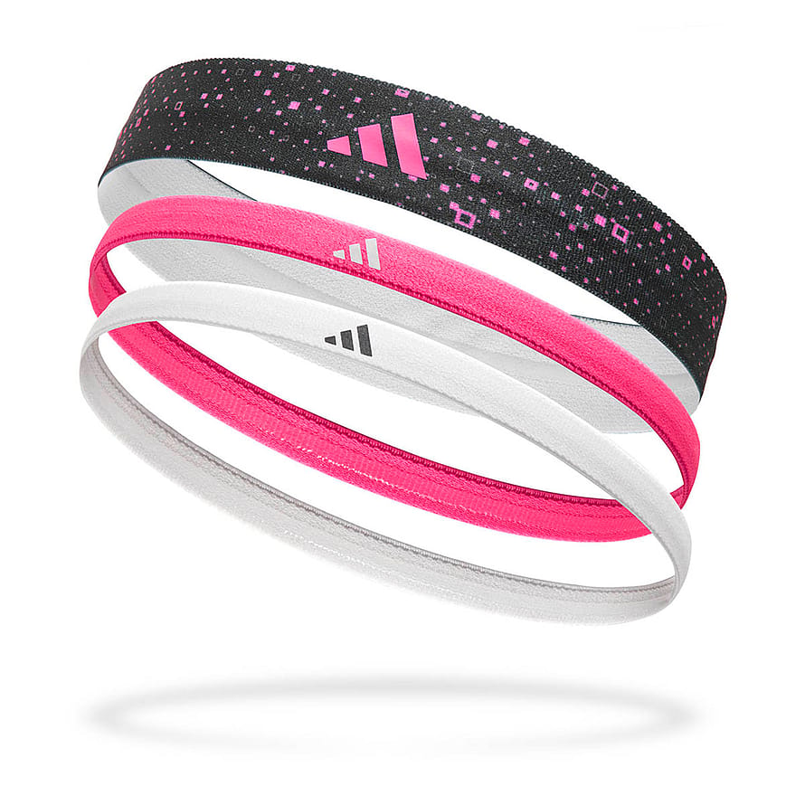 Adidas Hårbånd Lucid Pink 3-Pak