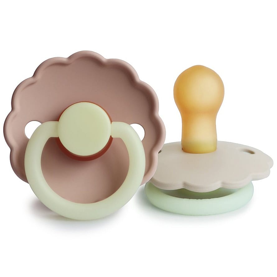 FRIGG Daisy Natsutter i Latex 2-pak Blush/Cream Str. 1