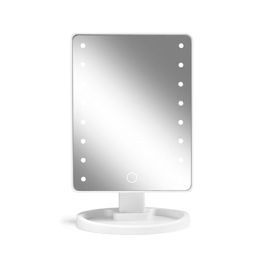 Gillian Jones Hollywood Spejl Med LED & Touch Hvid