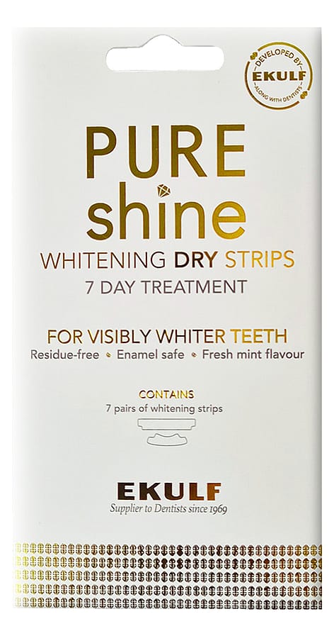 Ekulf PURE Shine Whitening dry strips 7-pack