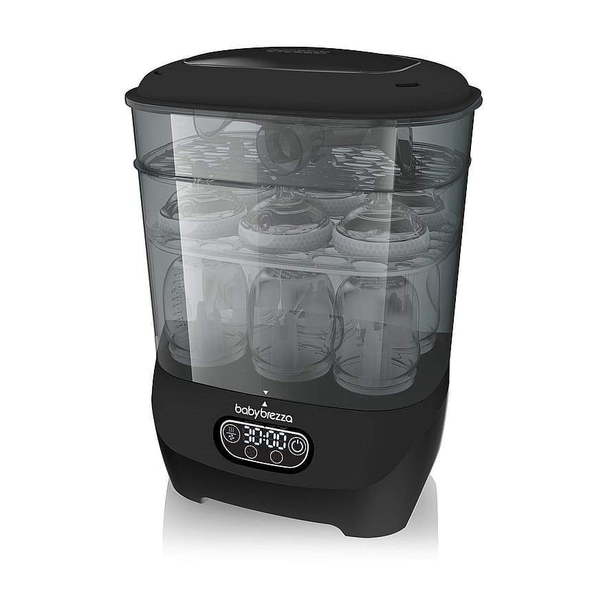 Baby Brezza Sterilizer Dryer Advanced Black