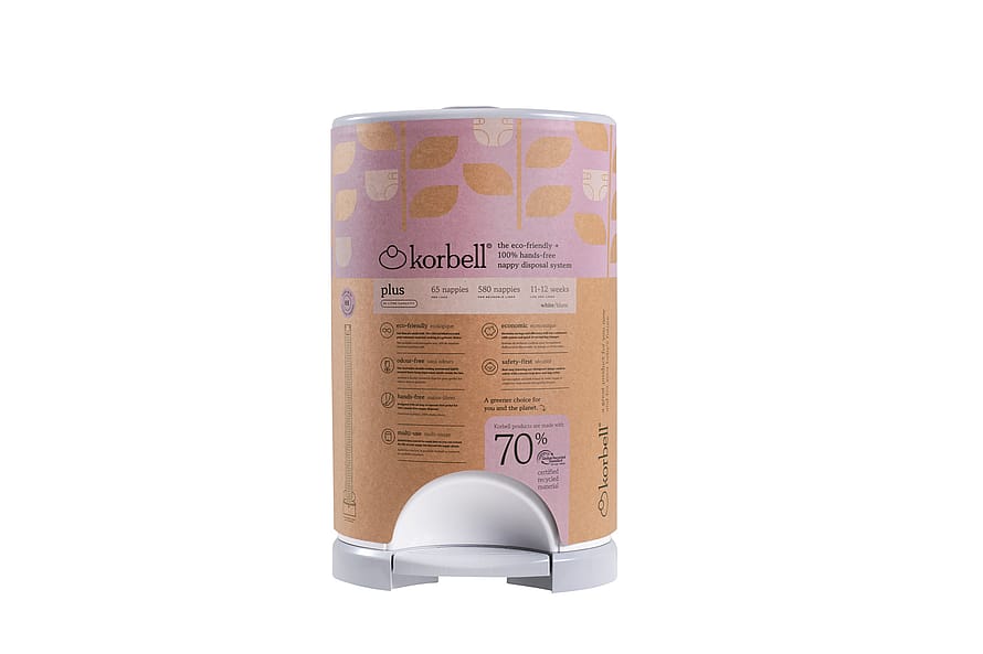 Korbell Blespand Hvid Plus 26 Liter