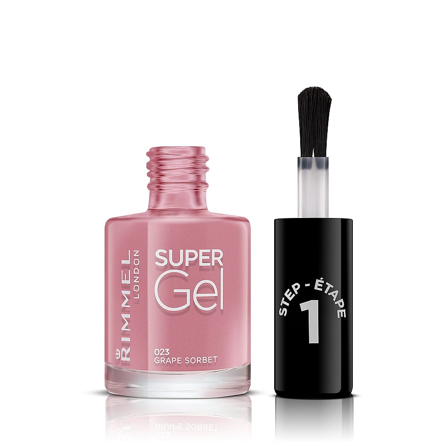 Rimmel Super Gel Nail Polish 023 grape Sorbet