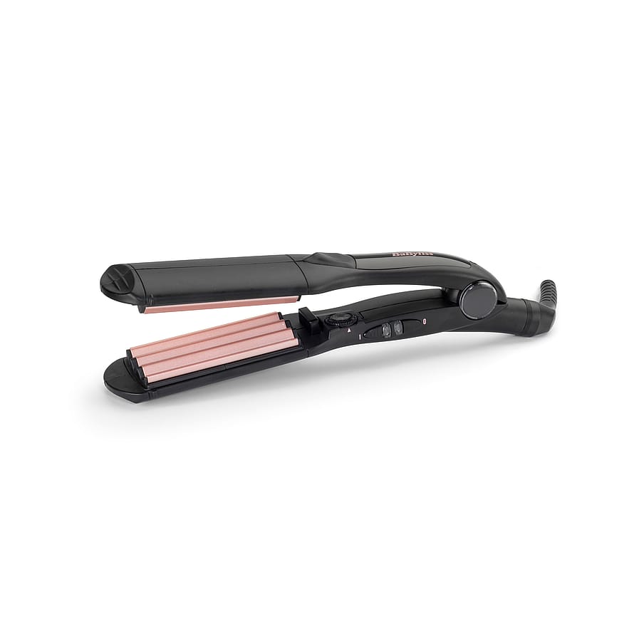 BaByliss The Crimper Antistatisk Crepejern 2165CE, Sort