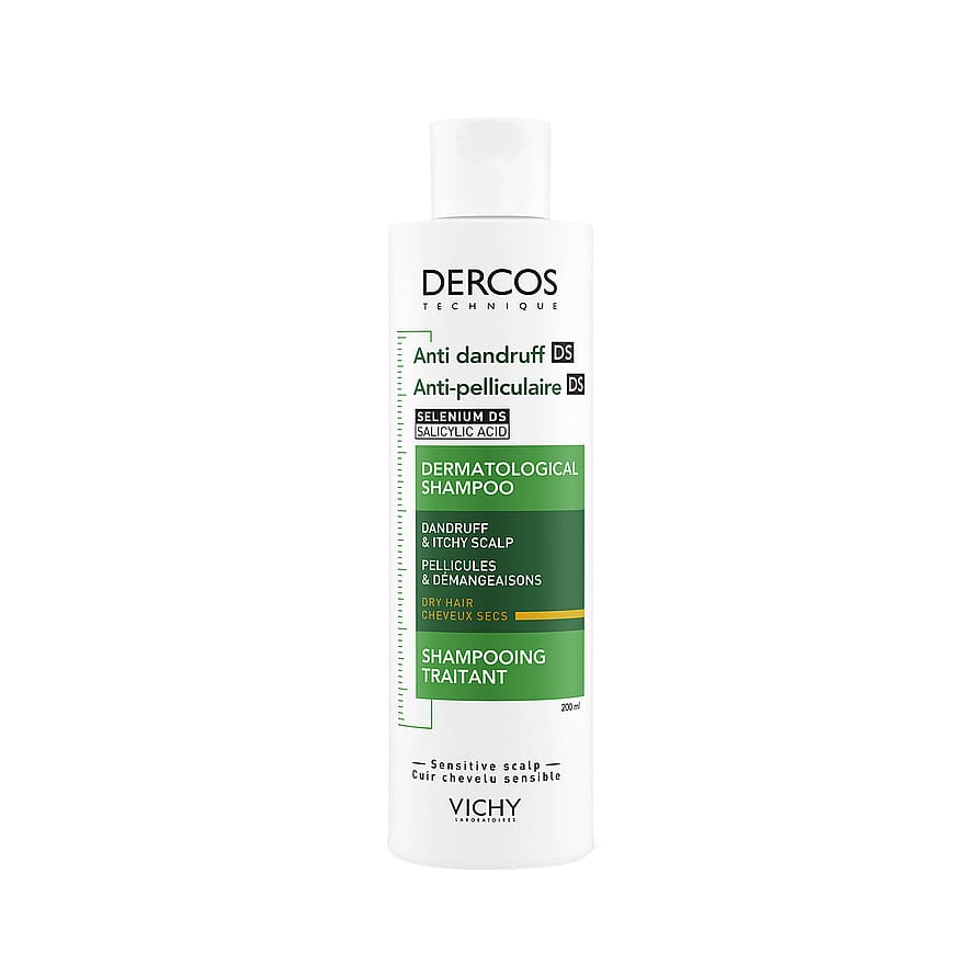 Vichy Dercos Skælshampoo til Tør Hårbund 200 ml