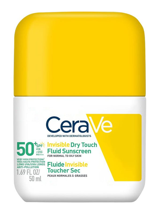 CeraVe Invisible Dry Touch Fluid Sunscreen SPF50+ 50 ml