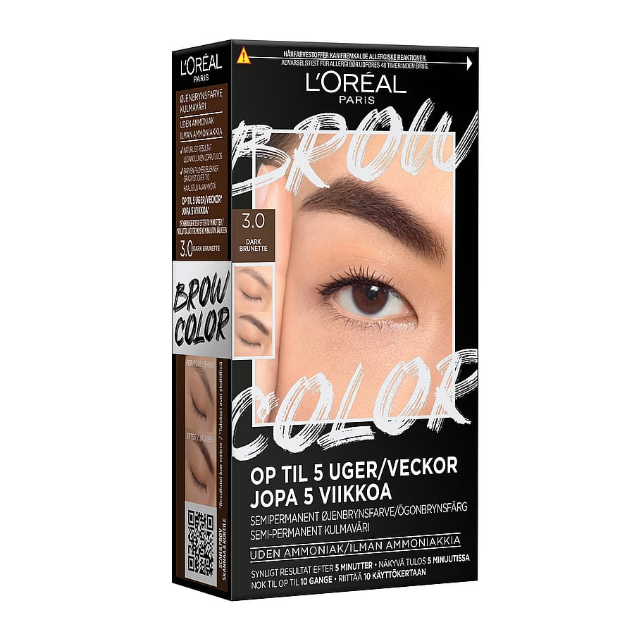 L'Oréal Paris Brow Color Kit Dark Brunette 3.0
