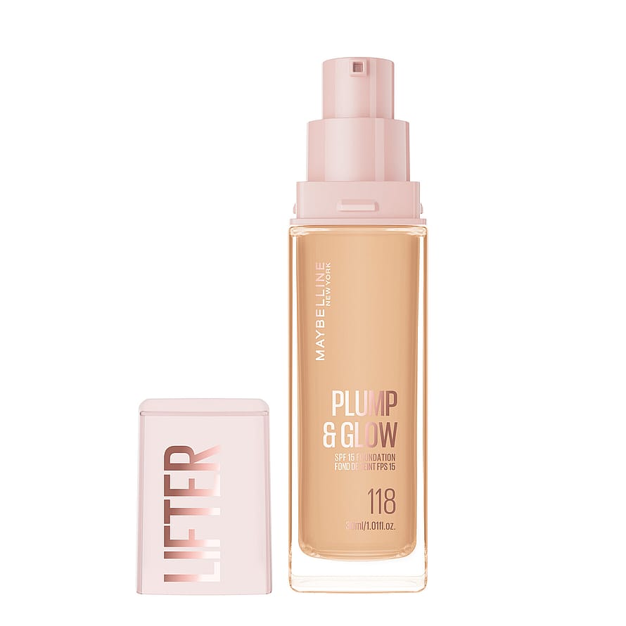 Maybelline New York Lifter Plump & Glow Foundation 118