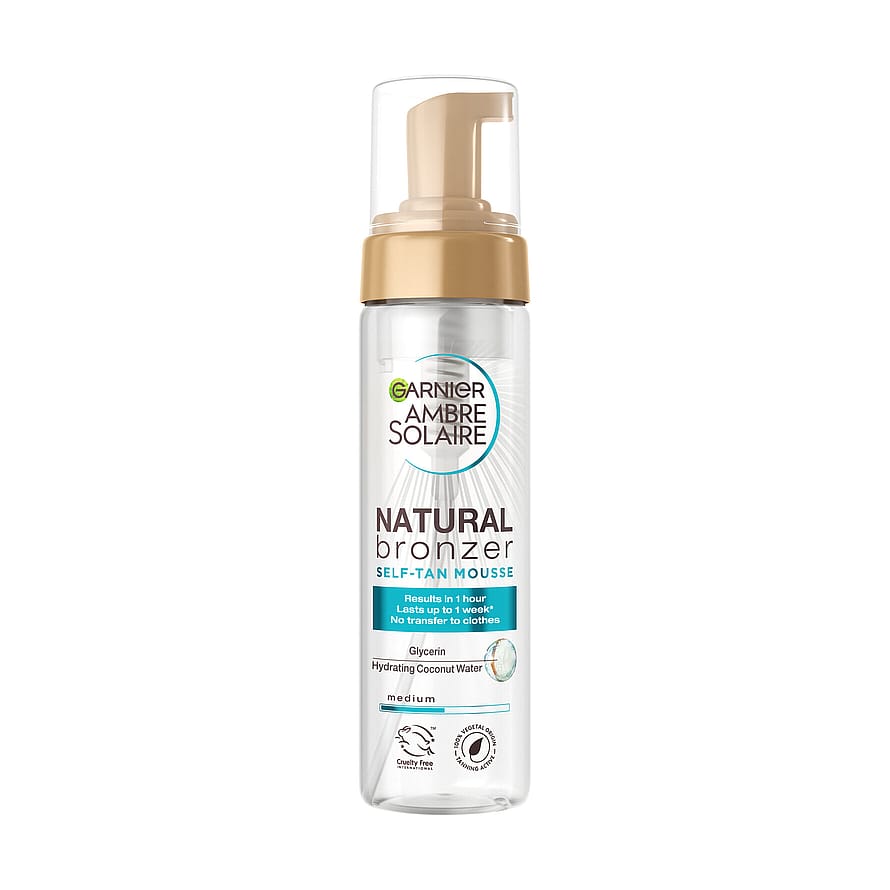 Garnier Ambre Solaire Natural Bronzer Self-Tan Mousse Medium
