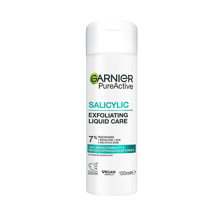 Garnier PureActive Exfoliating Liquid Care Rensende Toner 120 ml