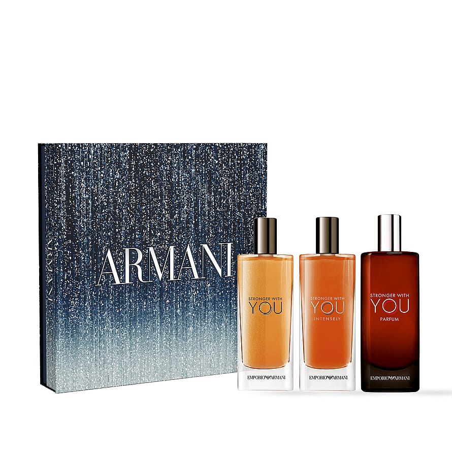 Armani Stronger With You Trio Gaveæske