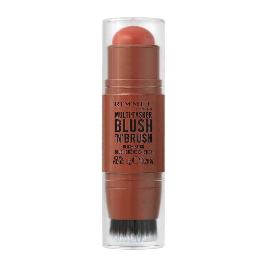 Rimmel Multitasker On The Go Blush Stick 300 Nearly Suede