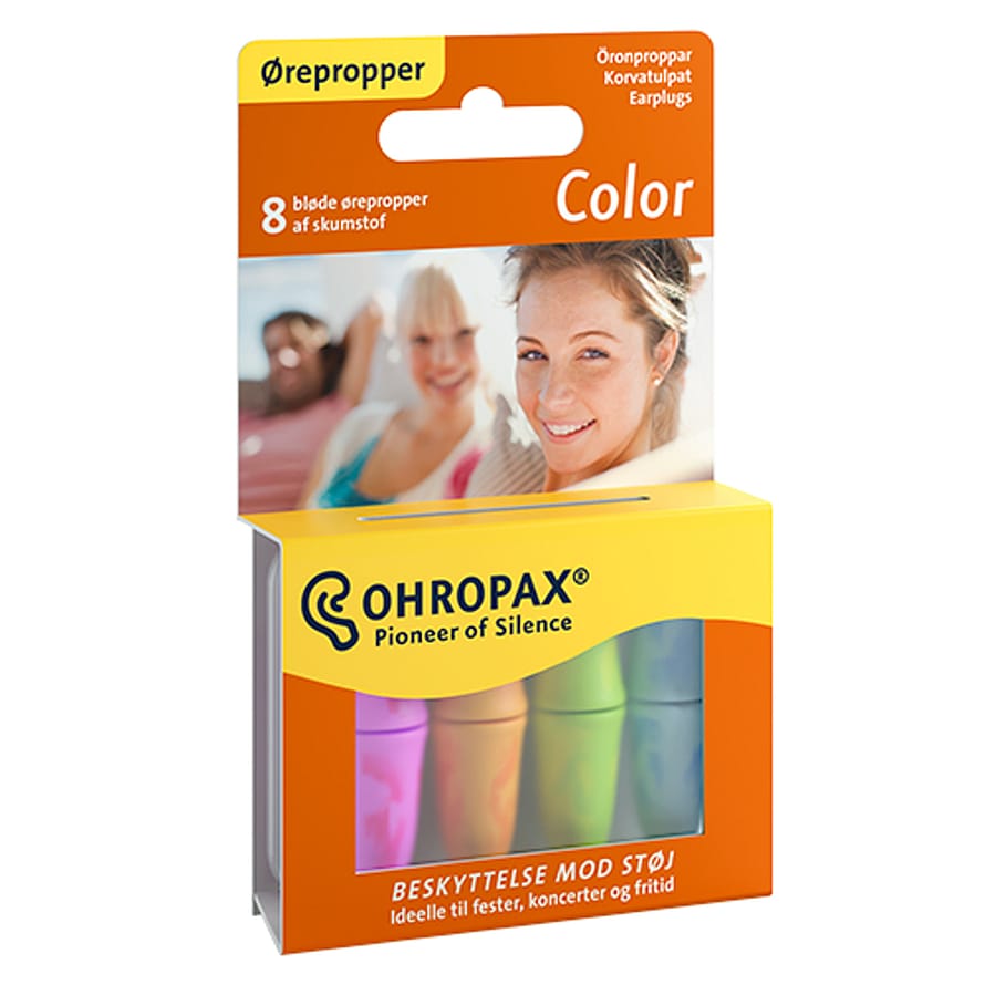 Ohropax Earplugs Color 8 stk.