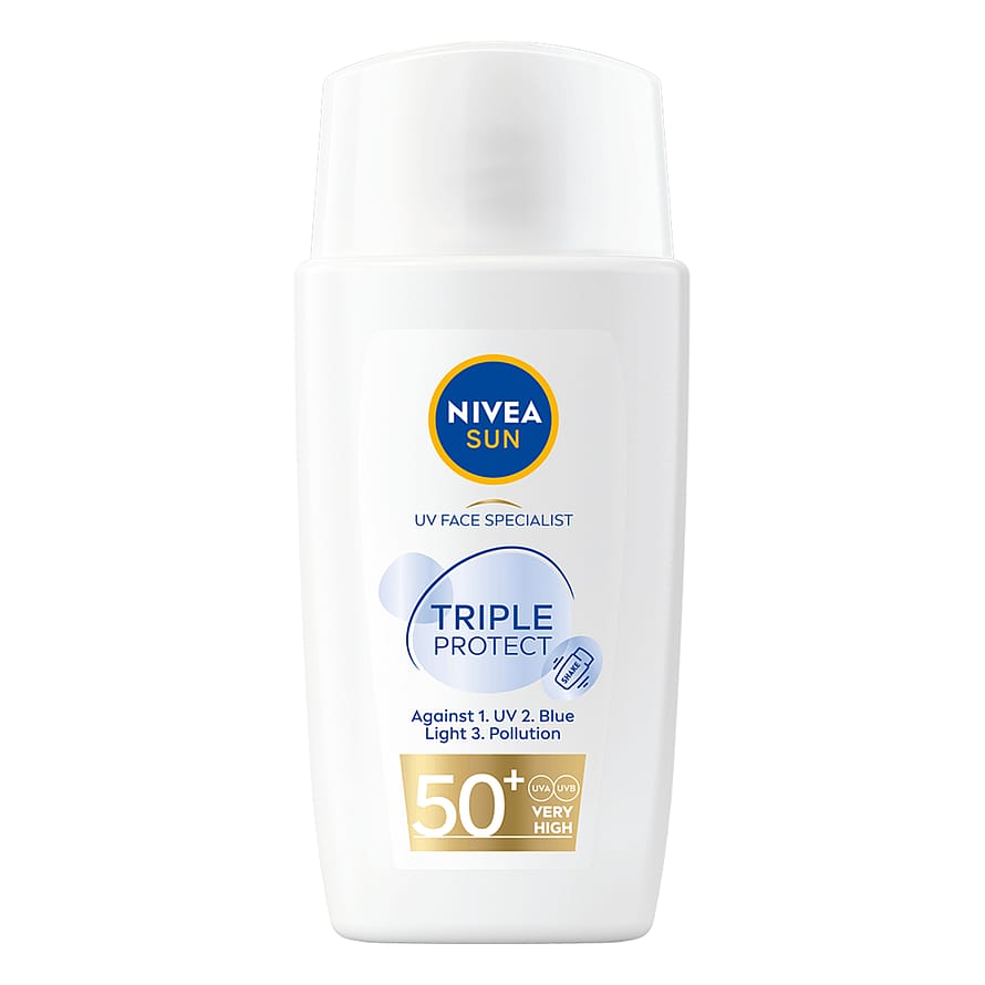 NIVEA Sun UV Face Triple Protect Fluid SPF 50+ 40 ml