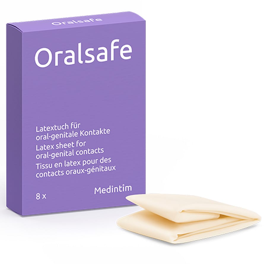 Medintim Oral Safe Slikkelapper 8 stk. Neutral