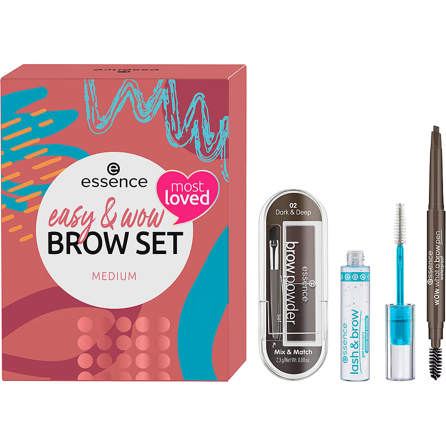 Essence Easy & Wow Brow Set Medium