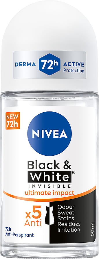 NIVEA Black & White Ultimate Protect Female Roll On 50 ml