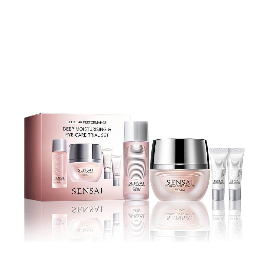 Sensai Cellular Performance Deep Moisturising & Eye Care Trial Set 64 ml