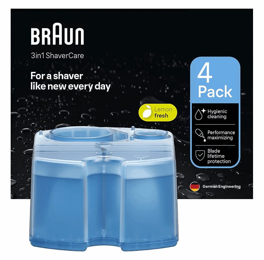 Braun CCR4 Clean & Renew Refill-Patroner 4 stk.