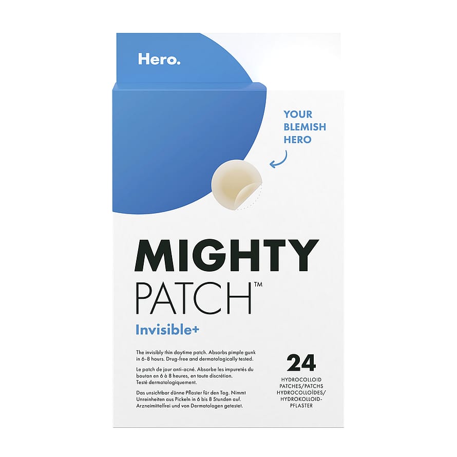 Hero Mighty Patch Invisible+ Invisible 24 stk