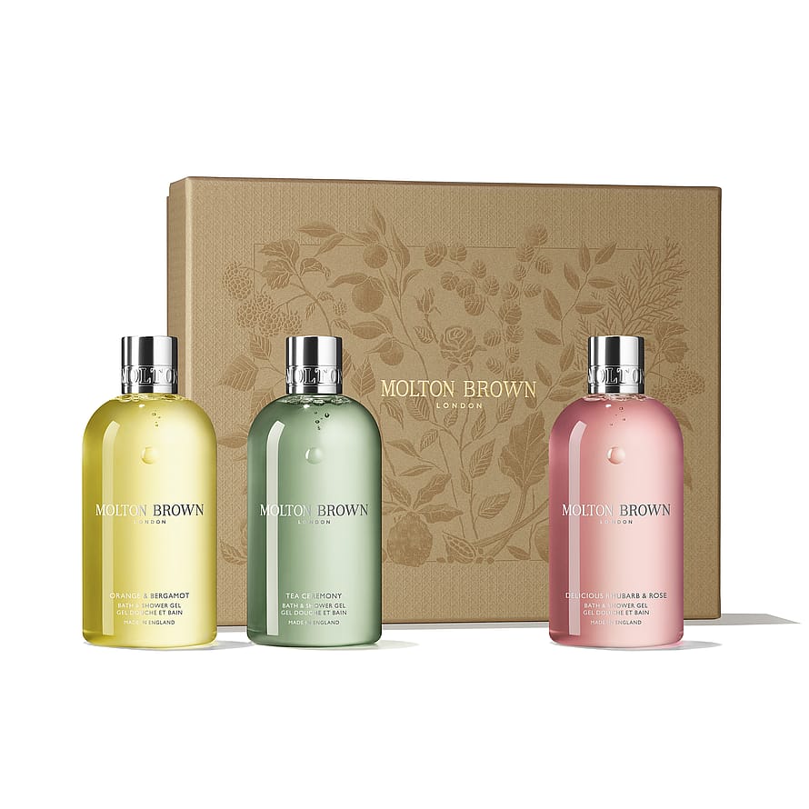 Molton Brown Floral & Green Body Care Collection Gift Set 900 ml