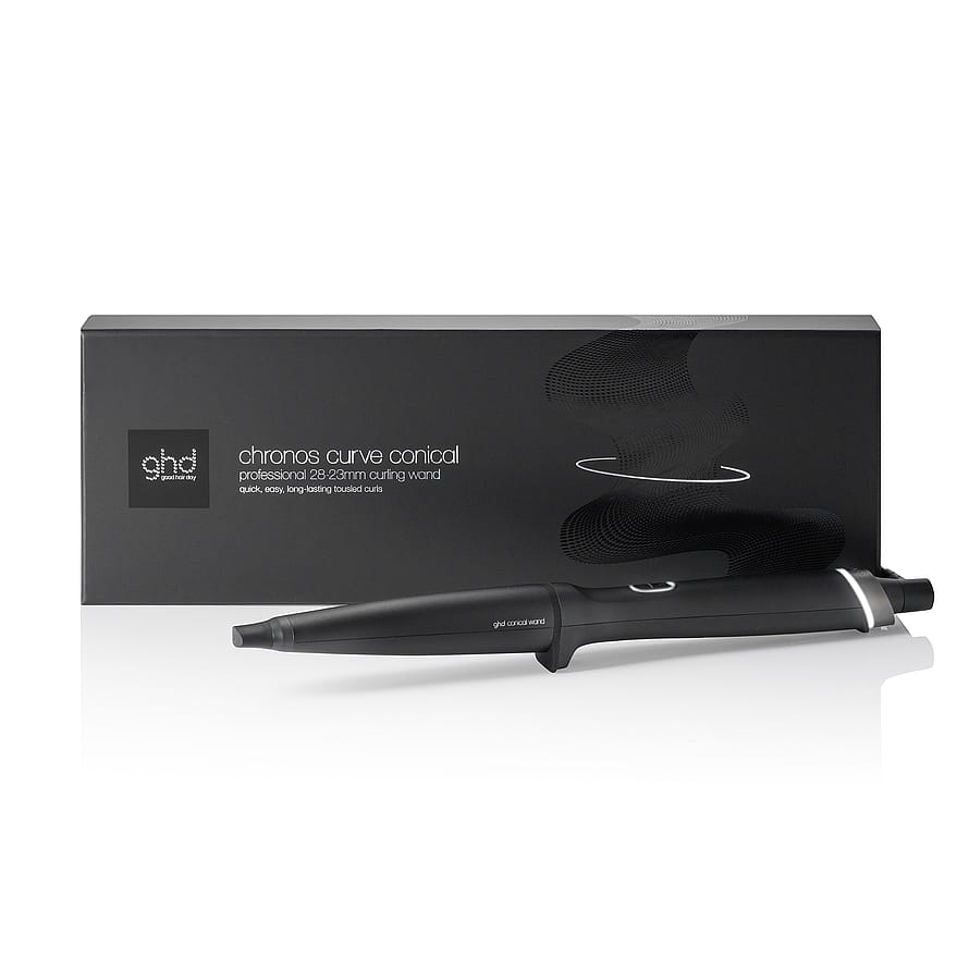 ghd Chronos Curve Conical Wand Black
